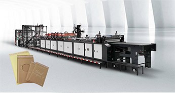 瓦楞紙、壓泡紙、復(fù)合氣泡
快遞信封袋多功能制袋機(jī) CAP-700